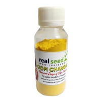 Real Seed Natural Gopi Chandan Tilak Powder, Premium Range of Puja Products, Yellow Sandal Powder (Weight- 50 GMS)
